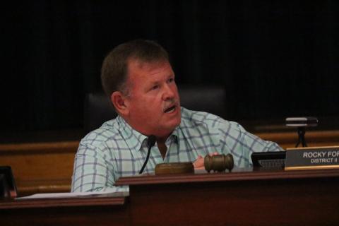 Columbia County Commissioner Tim Murphy said the county “cannot afford” to start a full recreation department during a workshop on the matter Thursday. (JAMIE WACHTER/Lake City Reporter)