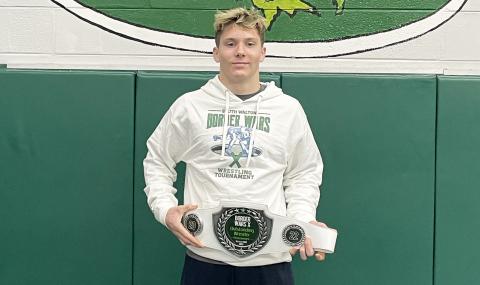 Suwannee’s Austin McKinney is the LCR’s Wrestler of the Year. (COURTESY)