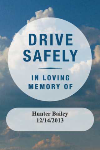 An example of the virtual memorial markers offered by the Florida Department of Transportation. (COURTESY)