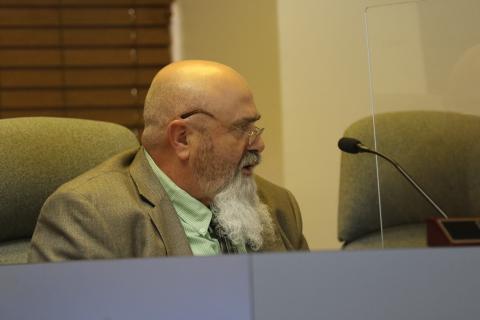 Lake City Manager Paul Dyal recommended during a workshop Thursday that the city look for a new option for City Hall. (JAMIE WACHTER/Lake City Reporter)