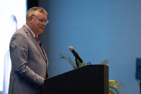 Suwannee Clerk of Court Barry Baker has been installed as the president of the Florida Court Clerks & Comptrollers for the next year. (COURTESY)