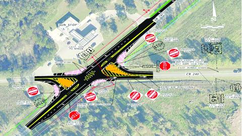 The Florida Department of Transportion is hosting an open house today to discuss and unveil the proposed intersection improvements for the State Road 247 and County Road 240 crossing in southwestern Columbia County. (COURTESY)