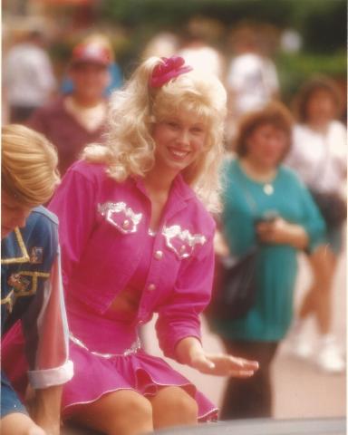 Crystal Hair, a Lake City native, played Barbie at Walt Disney World in the 1990s. (COURTESY)