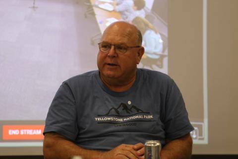 Columbia County Commissioner Rocky Ford said a regional utility makes sense for all the local counties. (JAMIE WACHTER/Lake City Reporter)
