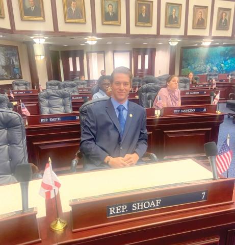 Lafayette County 4-H member Trey Galbraith was named the Florida 4-H Senator of the Year. (COURTESY)