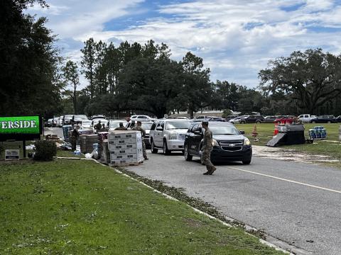 There are points of distribution in Suwannee County at Suwannee Riverside Elementary and Branford Elementary. (COURTESY)