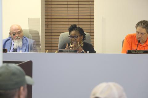 Lake City Councilwoman Chevella Young voted against funding for the programs at Richardson Community Center due to concerns with staffing at the center. (MORGAN MCMULLEN/Lake City Reporter)
