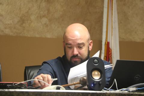 Brandon Biel, the Lake Shore Hospital Authority chairman, said he doesn’t want to spend nearly $300,000 to insure the main hospital building, which he has a ‘desire to tear to the ground.' (MORGAN MCMULLEN/Lake City Reporter)