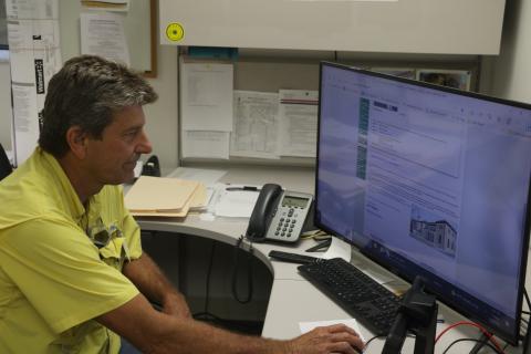 Columbia County Building Official Troy Crews said the county is looking to make a ‘clean transition’ with handling city permits on Sept. 30, the end of the fiscal year. (MORGAN MCMULLEN/Lake City Reporter)