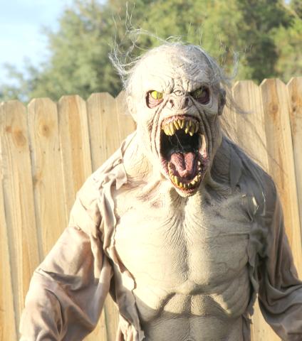 The Restless Slumber Cemetery features a number of spirits, both fake and alive. (JAMIE WACHTER/Lake City Reporter)