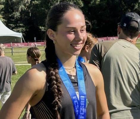 FGC runner Sarah Simpson placed sixth at the NJCAA Region 8 Championship. (COURTESY)
