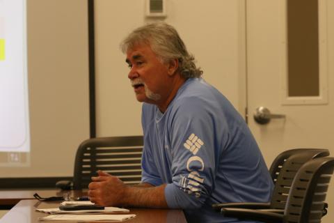 Bill Koon, the lone Fort White Town Council member to attend a previous joint meeting, said the Columbia County Commision was ‘bullying’ the town. (FILE)