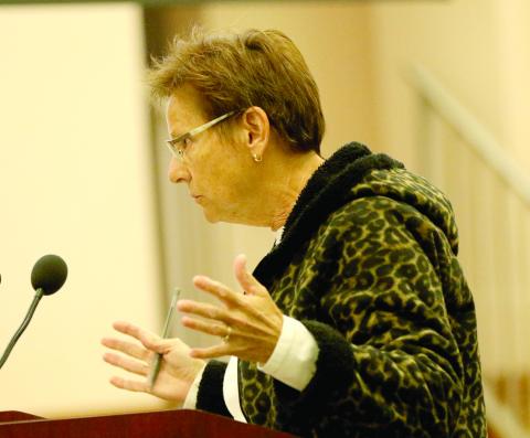 Nancy Turner, who lives in Woodborough North, agreed that issues remain in the neighborhood. (JAMIE WACHTER/Lake City Reporter)