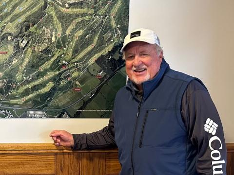Kevin Downing, the owner of Three Putt Services & Nursery in Jupiter, is the Florida Gateway College Distinguished Alumnus of the Year. (COURTESY)
