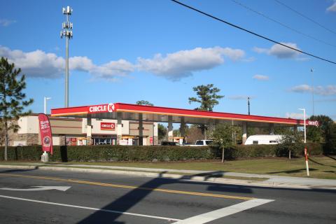 The Circle K on NW Centurion Court at the Interstate 75 and U.S. Highway 90 interchange is looking to expand by adding truck parking and high speed diesel fueling stations, pending a hearing in front of the City of Lake City Planning and Zoning Board. (TONY BRITT/Lake City Reporter)