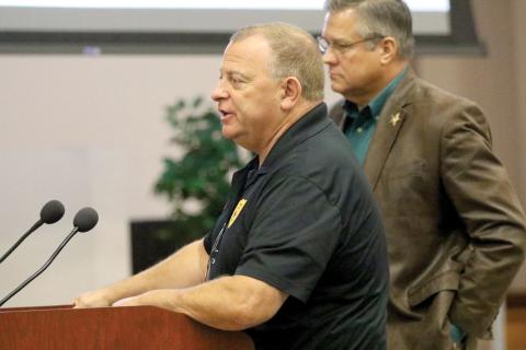 Lake City Police Chief Gerald Butler is the only city employee that applied for the full-time city manager position. (FILE)