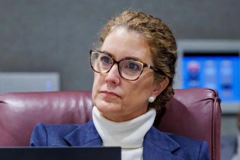 Sen. Jennifer Bradley said comments from a pair of ‘vile’ and ‘bigoted’ speakers on the topic of removing of historical monuments made her reconsider her vote because she does not ’endorse your hatred.’ (COURTESY NEWS SERVICE OF FLORIDA)