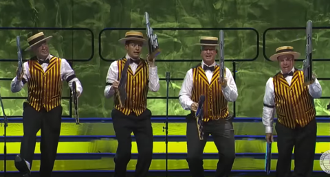 The Humdingers, a barbershop quartet, will perform Saturday at Florida Gateway College’s Levy Performing Arts Center as part of the Community Concerts of Lake City. (COURTESY)