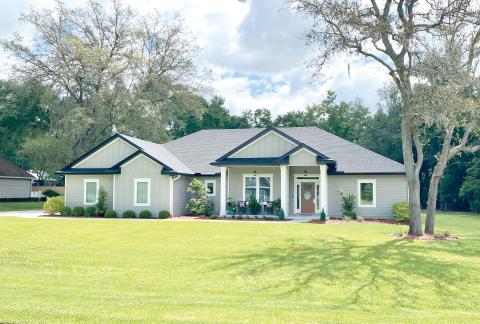 Gibraltar Contracting and Mark Bauer have a home in the Country Lake at Woodborough neighborhood on this year’s Parade of Homes showcase this weekend. (TODD WILSON/Lake City Reporter)