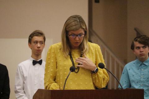Lindsay Laxton, the Columbia County School District’s finance diretor, said the half-cent sales tax generated $6.5 million, ‘right on target’ with the district’s estimates. (FILE)