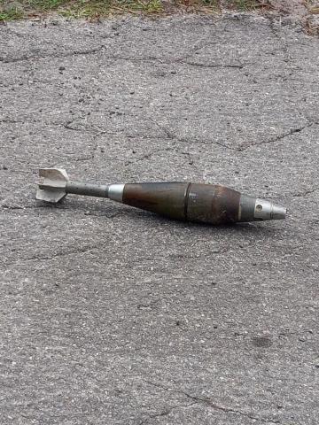 An explosive device found in the parking lot of Billy’s Santa Fe Bar on Sunday was determined to not be equipped with a charge. (COURTESY CCSO)