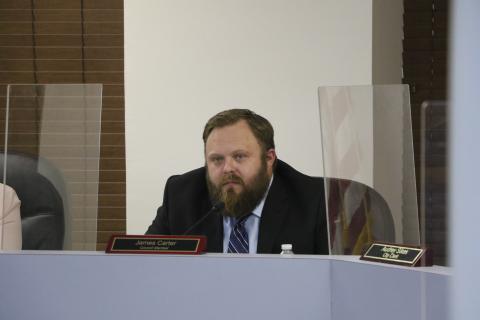 Lake City Councilman James Carter said he thinks the contract offer from the city to new Manager Don Rosenthal is ‘generous.’ (MORGAN MCMULLEN/Lake City Reporter)