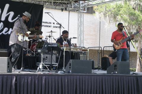 The Lee Boys, who play ‘sacred steel,’ will be the headliners of the 72nd annual Florida Folk Festival at the Stephen Foster Folk Culture Center State Park in White Springs. (FILE)