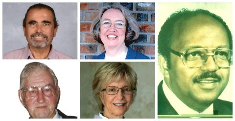 Amaya (clockwise from left), Felder, Levy, Johns and Haltiwanger