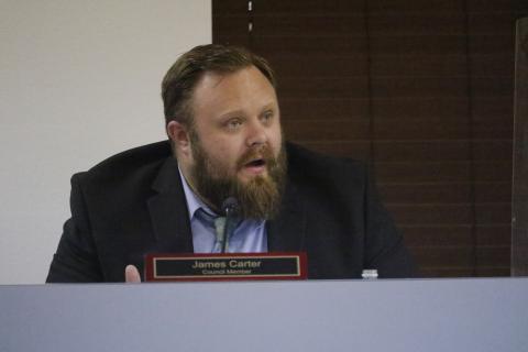 Lake City Councilman James Carter said he believed it was ‘madness’ for the city to pay out more than $202,000 in severance and unused vacation and sick time to former City Manager Paul Dyal after he resigned last October. (JAMIE WACHTER/Lake City Reporter)