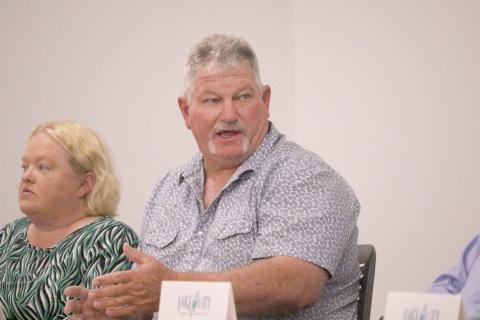 Clint Pittman, the county’s Landscape and Parks director, said a partnership between the county and Synergy Sports Global would lead to a quicker return on the county’s investment into the 500-acre sports complex. (JAMIE WACHTER/Lake City Reporter)