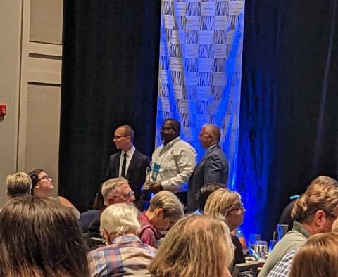 Leroy Marshall, the Suwannee River Water Management District’s Resource Management/Projects Division Director, received the award this week in Salt Lake City. (COURTESY SUWANNEE RIVER WATER MANAGEMENT DISTRICT)