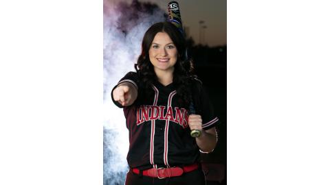 Fort White pitcher Kadence Compton is the LCR’s Softball Player of the Year. (JEN CHASTEEN/Special to the Reporter)