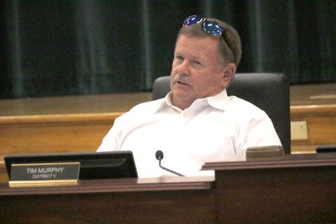 Commissioner Tim Murphy, a former Lake Shore Hospital Authority board member, said Thursday that it’s time the taxpayers of Columbia County decide if the authority is still needed. (JAMIE WACHTER/Lake City Reporter)