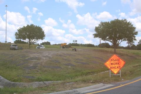 The Florida Department of Transporation has began a nearly $1 million project to replace the trees at the Interstate 75 and U.S. Highway 90 interchange with different varieties. (TONY BRITT/Lake City Reporter)