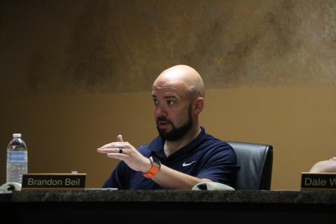 Lake Shore Hospital Authority Trustee Brandon Beil said he wants to give the Masonic Lodge No. 27 the appraised value of $120,000 and be done with the issue. (MORGAN MCMULLEN/Lake City Reporter)