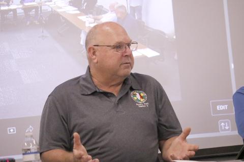Columbia County Commissioner Rocky Ford said the current setup between the county and the Town of Fort White to handle solid waste disposal in the town is ‘obviously not working.’ (FILE)