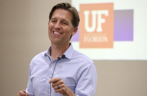 Ben Sasse, president of the University of Florida, announced Thursday night that he will resign. (Douglas R. Clifford/Tampa Bay Times/TNS)