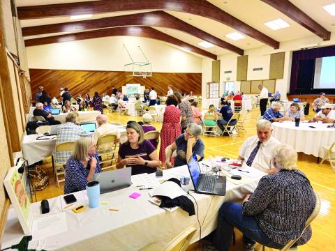 Attendees at last year’s free event were able to receive help through FamilySearch in learning about their family history. (COURTESY)