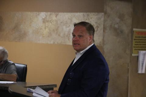 Meridian Behavioral Healthcare CEO Don Savoie said his company’s proposal for the main Lake Shore Hospital building hasn’t changed the past two years. (MORGAN MCMULLEN/Lake City Reporter)