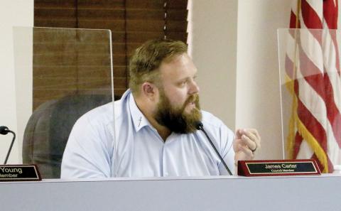 Lake City Councilman James Carter said the city placing the question about council raises on the November ballot was cheaper than if it went that route through a voter-led petition. (MORGAN MCMULLEN/Lake City Reporter)