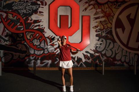Suwannee golfer Ryan Donaldson on her visit to Oklahoma. (COURTESY)