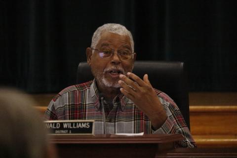 County Commission Chairman Ron Williams said even with the slight increase in the fire assessment, the county is still subsidizing the Columbia County Fire Rescue from the general fund. (JAMIE WACHTER/Lake City Reporter)