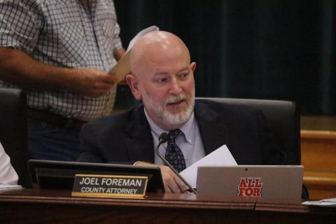 County Attorney Joel Foreman recommended the County Commission suspend the plans to bring back impact fees for transportation infrastructure on Oct. 1 due to legal issues with using the county’s old fee schedule. (JAMIE WACHTER/Lake City Reporter)