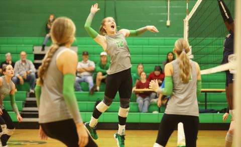 Suwannee volleyball player Jordyn Chandler is the LCR Athlete of the Week for Oct. 14-19. (PAUL BUCHANAN/Lake City Reporter)