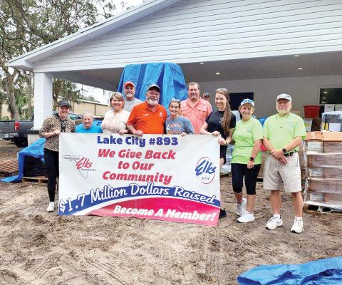 The Lake City Elks Lodge #893 collected and distributed approximately $5,500 worth of supplies to Hurricane Helene victims in Steinhatchee, Horeshoe Beach, Suwannee and Cedar Key. (COURTESY)