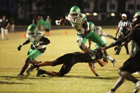 Suwannee football player MJ Rossin Chandler is the LCR Athlete of the Week for Oct. 21-26. (PAUL BUCHANAN/Lake City Reporter)