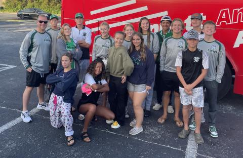 Suwannee’s swim team combined to have swimmers qualify for regionals in 19 events. (COURTESY)