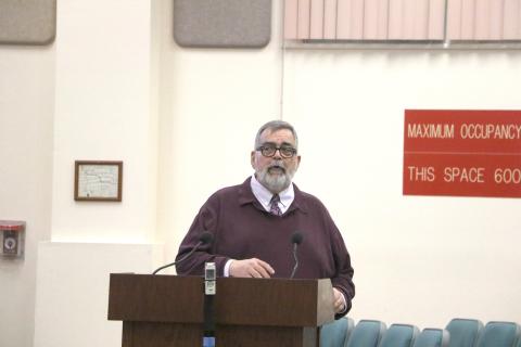 County Manager David Kraus said under the agreement with the City of Lake City to operate the sewer plant at the North Florida Mega Industrial Park, the two agencies would divide the revenue or deficit with each other. (MORGAN MCMULLEN/Lake City Reporter)
