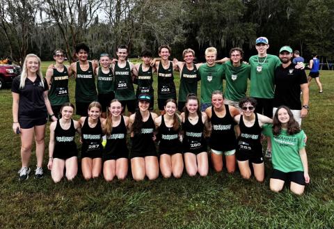 The Suwannee cross country teams qualified for state after the girls finished sixth and the boys placed seventh at the Region 1-2A meet on Friday. (COURTESY)