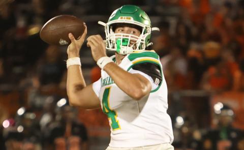 Suwannee quarterback Thomas Sikes has been voted the LCR Athlete of the Week for Nov. 4-9. (PAUL BUCHANAN/Lake City Reporter)